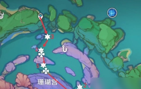 原神珊瑚真珠哪里采集 原神珊瑚真珠详细采集路线