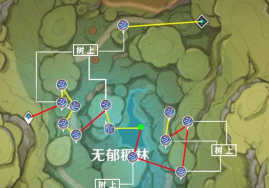 原神树王圣体菇采集路线 原神树王圣体菇采集详细路线